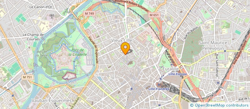 localisation de l'entreprise CHATOU à LILLE