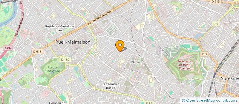 localisation de l'entreprise CHATOU INVEST à RUEIL-MALMAISON