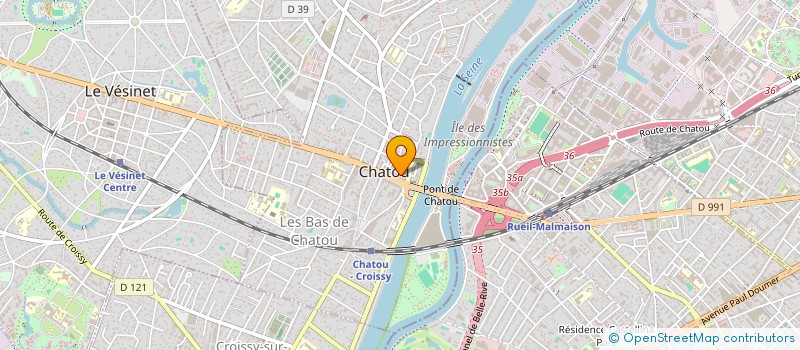 localisation de l'entreprise CHATOU SERVICES  CHATOU