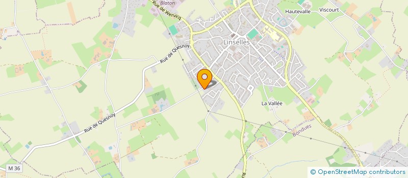 localisation de l'entreprise CHATPERLIPOPETS59  LINSELLES