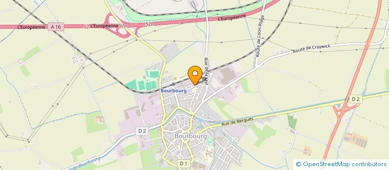 localisation de l'entreprise CHATPERLIPOPETTE - BOURBOURG  BOURBOURG