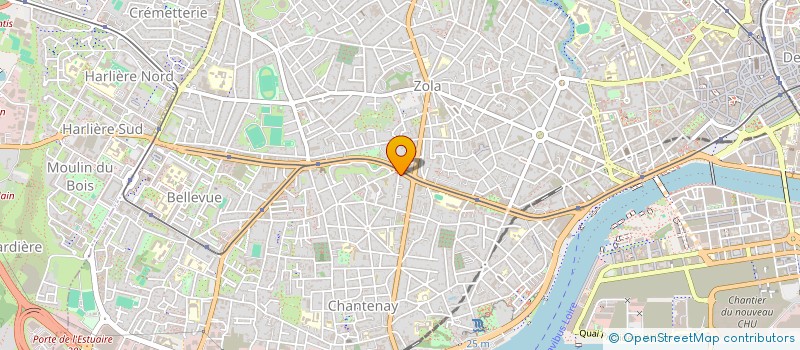 localisation de l'entreprise CHATRA à NANTES