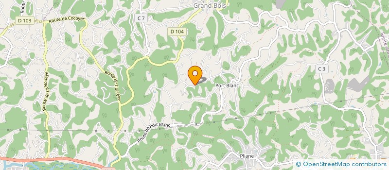 localisation de l'entreprise CHATROUX à LE GOSIER