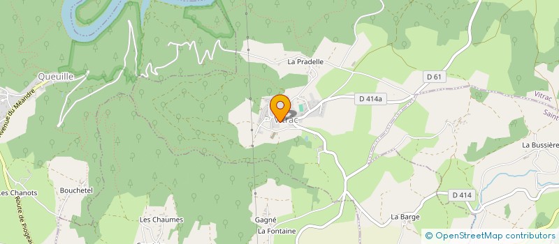 localisation de l'entreprise CHATS ALORS 63 à VITRAC