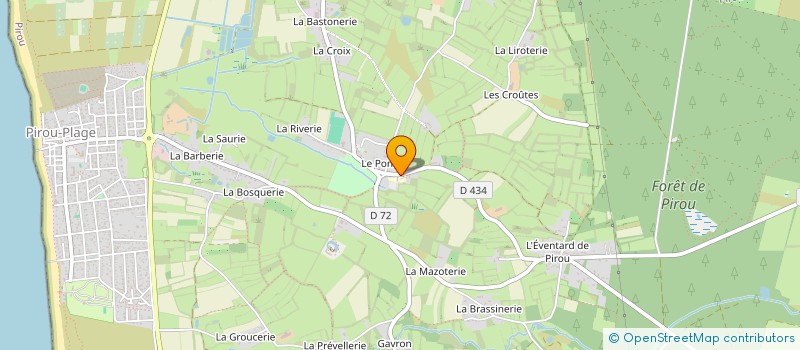 localisation de l'entreprise CHATS AUTONOMES TATOUES ET STERILISES  PIROU