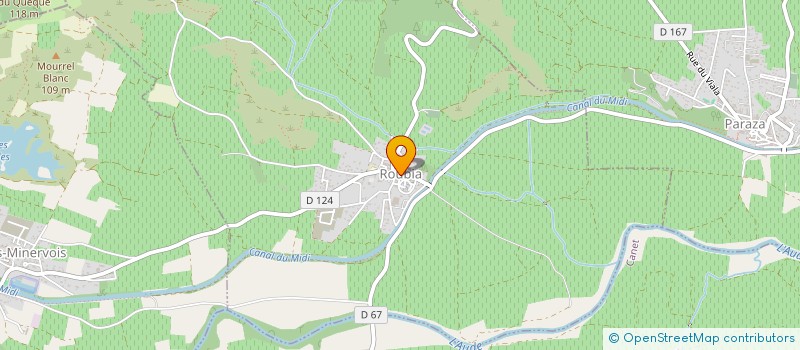 localisation de l'entreprise CHATS D'OC  ROUBIA