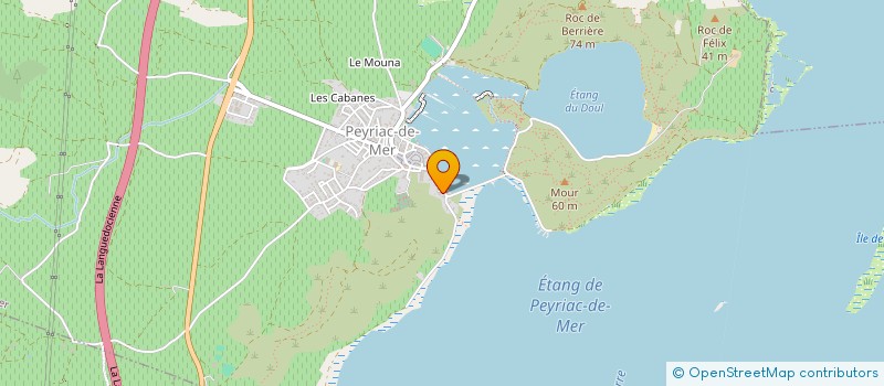 localisation de l'entreprise CHATS DES VILLES, CHATS UTILES  PEYRIAC-DE-MER