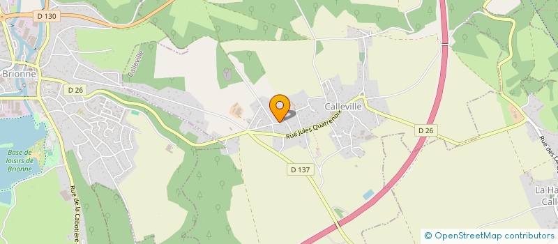 localisation de l'entreprise CHATS LIBRES DE CALLEVILLE  CALLEVILLE