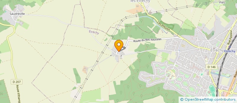 localisation de l'entreprise CHATS PERCHES  ETRECHY