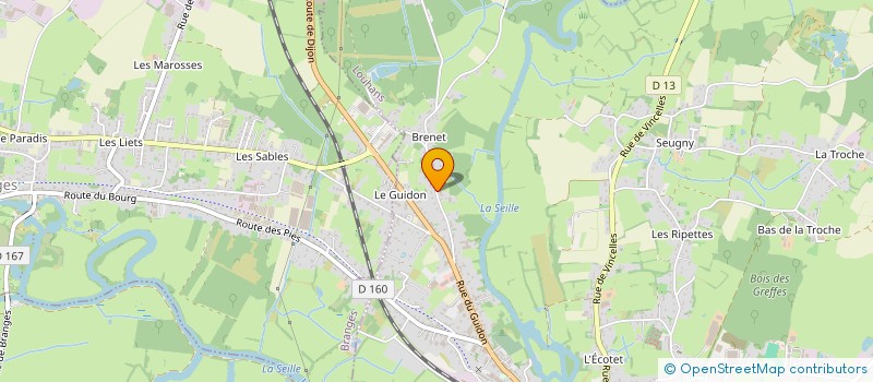 localisation de l'entreprise CHATSOCIATION 71 à LOUHANS