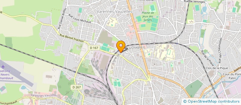 localisation de l'entreprise CHATTE à NEVERS