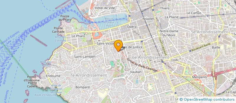 localisation de l'entreprise CHATTELERIE BUSINESS CLUB  MARSEILLE