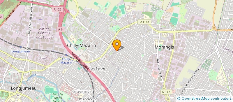 localisation de l'entreprise CHATTERIE DE LA PERLE D'ANTALYA à MORANGIS