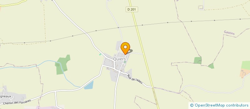 localisation de l'entreprise CHATTERIE DU VAL D'ANCOEUR  QUIERS