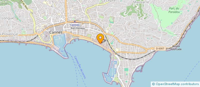 localisation de l'entreprise CHATTERLEY FINANCE FRANCE à CANNES