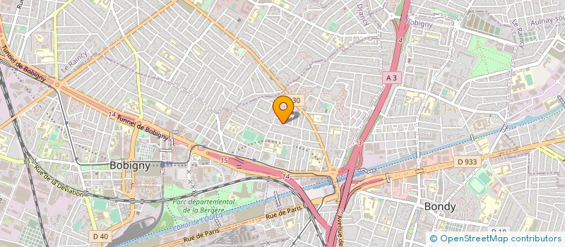 localisation de l'entreprise CHATTI BATIMENT à BOBIGNY