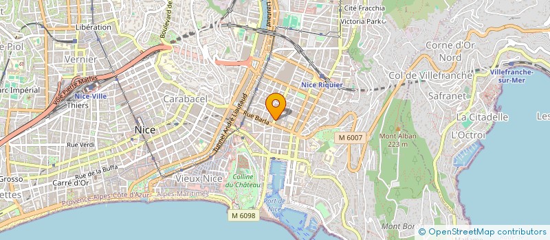 localisation de l'entreprise CHATTI REALI PRO à NICE
