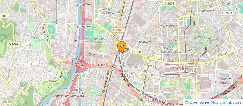 localisation de l'entreprise CHATTI RENOVATION  GRENOBLE