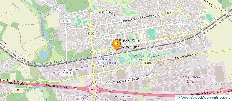 localisation de l'entreprise CHATTOCHATTO  BUSSY-SAINT-GEORGES