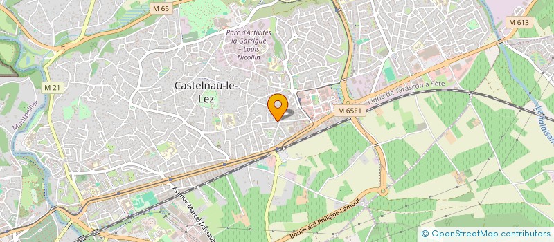 localisation de l'entreprise CHAU VAN A F C à CASTELNAU-LE-LEZ