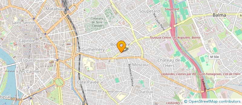 localisation de l'entreprise CHAUBET 36 à TOULOUSE