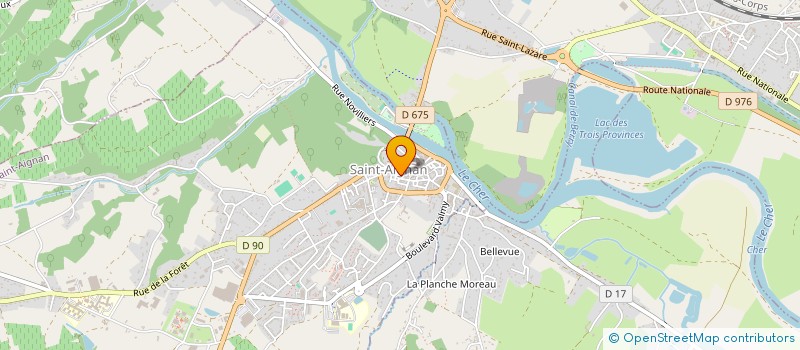 localisation de l'entreprise CHAUBIFORCRI à SAINT-AIGNAN