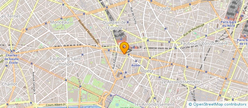 localisation de l'entreprise CHAUCHAT INGENIERIE à PARIS