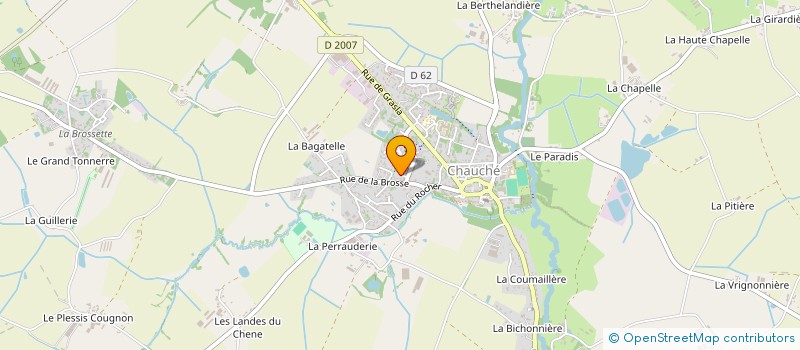 localisation de l'entreprise CHAUCHE ALZHEIMER à CHAUCHE