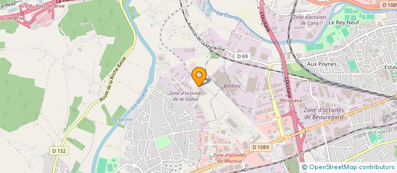 localisation de l'entreprise CHAUCHEPRAT JACQUES SARL  SAINT-PANTALEON-DE-LARCHE