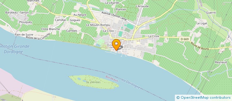 localisation de l'entreprise CHAUD BISES à BOURG