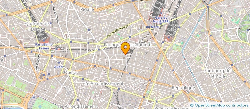localisation de l'entreprise CHAUD CHAUD CHAUD  PARIS