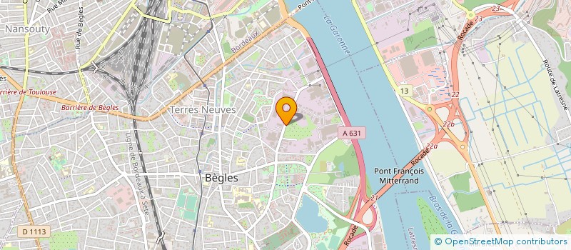 localisation de l'entreprise CHAUD CLIMATISATION SERVICES à BEGLES