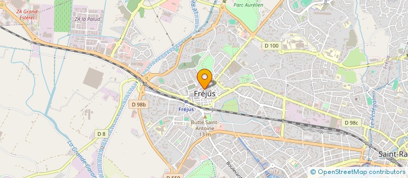 localisation de l'entreprise CHAUD COMME LA BRAISE à FREJUS