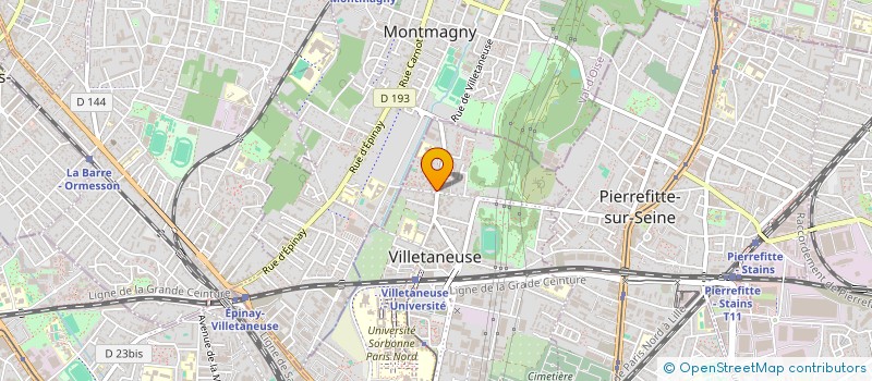 localisation de l'entreprise CHAUD DEVANT à VILLETANEUSE