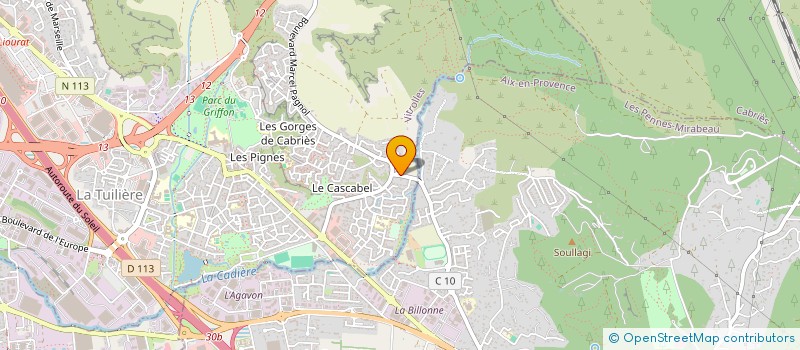 localisation de l'entreprise CHAUD-FROID 13  VITROLLES