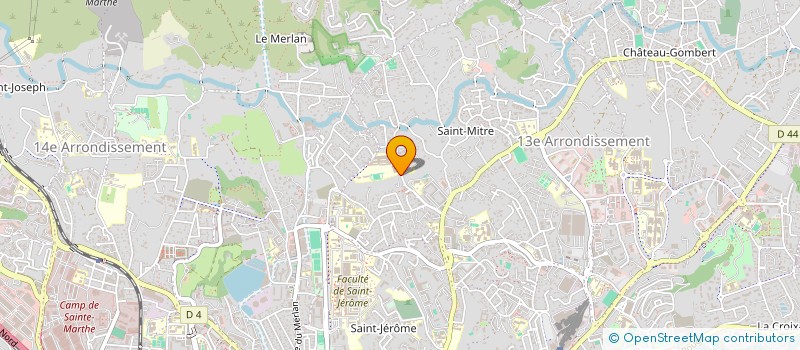 localisation de l'entreprise CHAUD FROID CLIM à MARSEILLE