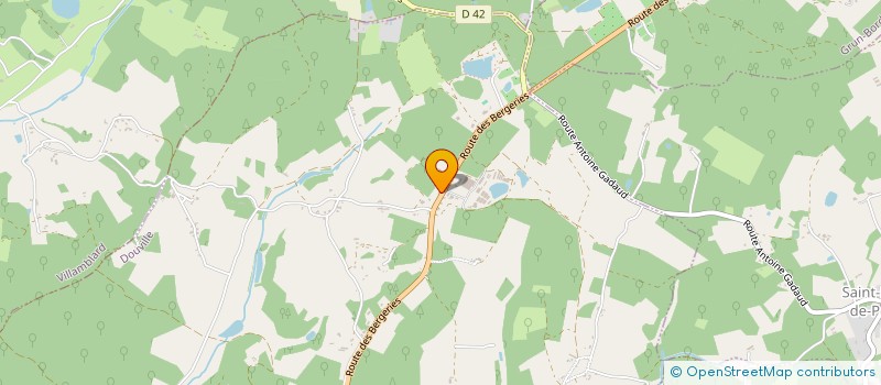 localisation de l'entreprise CHAUD FROID CONFORT 24  DOUVILLE