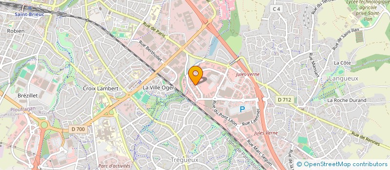 localisation de l'entreprise CHAUD FROID DISTRIBUTION à LANGUEUX