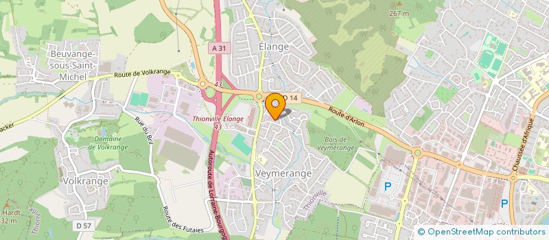 localisation de l'entreprise CHAUD FROID SERVICES à THIONVILLE