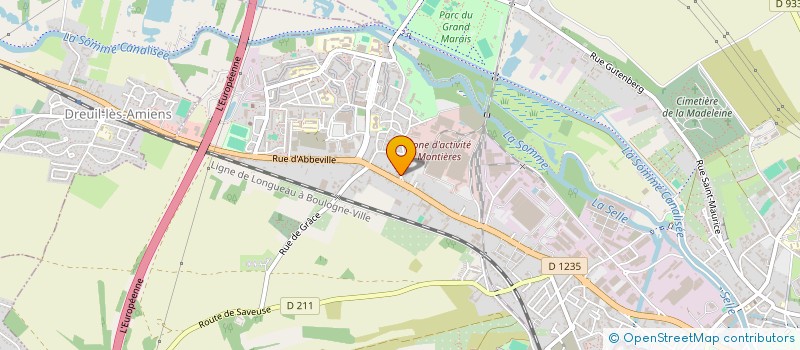 localisation de l'entreprise CHAUD PAIN à AMIENS