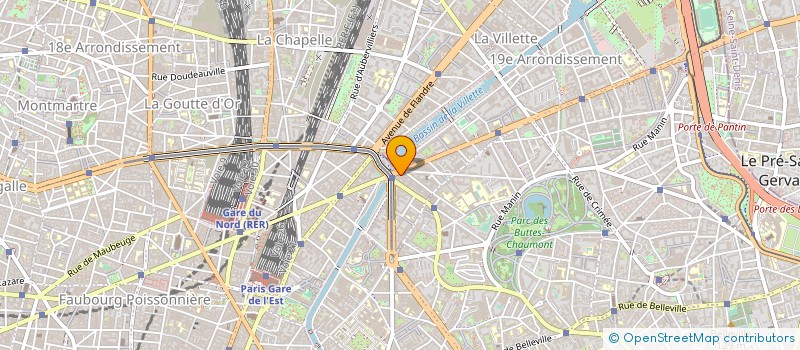 localisation de l'entreprise CHAUDEMANCHE  PARIS