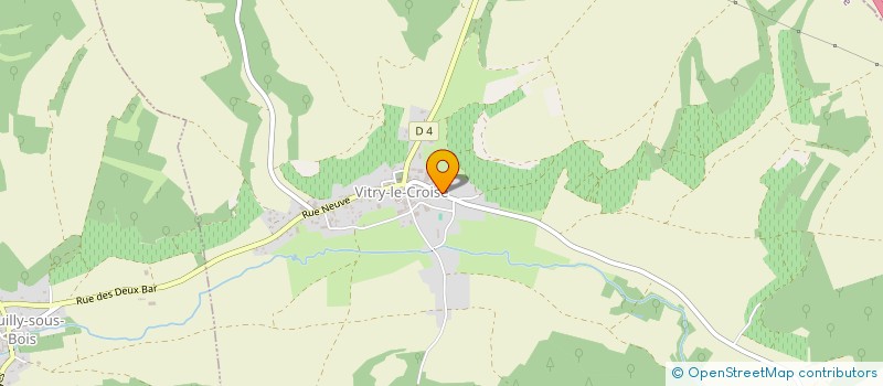 localisation de l'entreprise CHAUDEY ERIC à VITRY-LE-CROISE