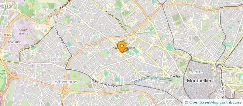 localisation de l'entreprise CHAUDIERE CAZIMAJOU à MONTPELLIER