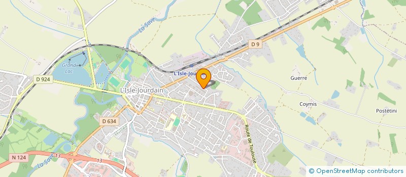 localisation de l'entreprise CHAUDIERE SERVICE SASU à L'ISLE-JOURDAIN