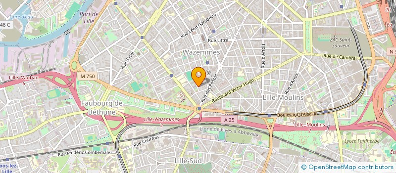 localisation de l'entreprise CHAUDRAGBA à LILLE