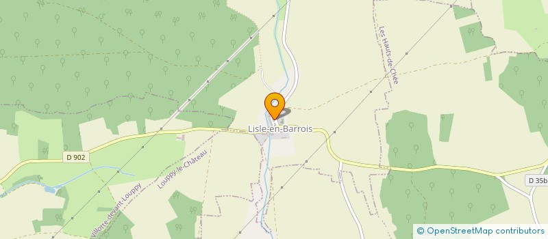 localisation de l'entreprise CHAUDRON DE LISLE à LISLE-EN-BARROIS