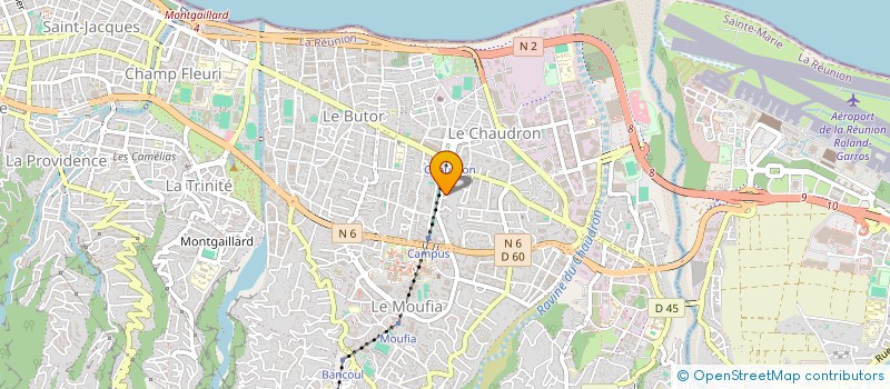 localisation de l'entreprise CHAUDRON EN SERVICE à SAINT-DENIS