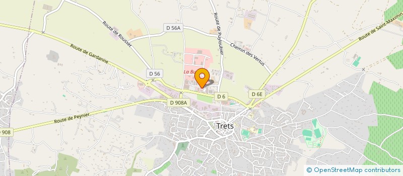 localisation de l'entreprise CHAUDRON ET CUILLERES à TRETS