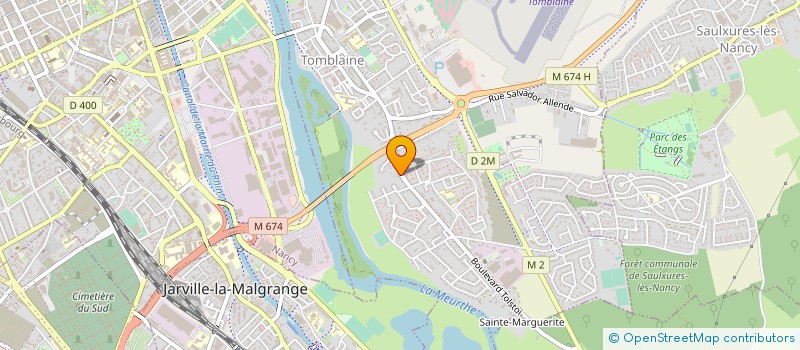 localisation de l'entreprise CHAUDRON PRODUCTION  TOMBLAINE