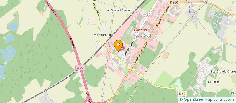 localisation de l'entreprise CHAUDRONNERIE CLAUDE PRADEAU à SAINT-MAUR
